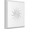 Ekena Millwork Standard Sedgwick Spiral Rosette With Beveled Edge, 6"W x 6"H x 3/4"P ROSP060X060X075SDG13 - alternate 1